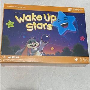 SimplyFun Wake Up Kids Educational Stars Board Game